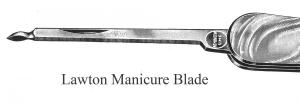 Manicure Blade, Lawton