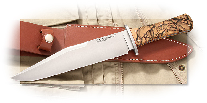 A.G. Russell Shopmade California Bowie Knife