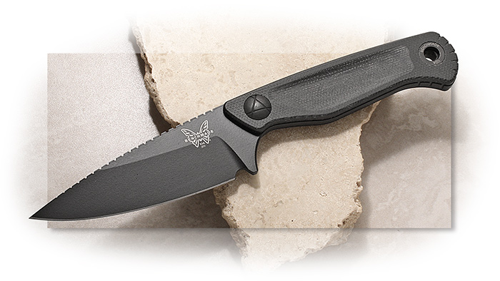 Benchmade Dacian Fixed Blade Black Micarta