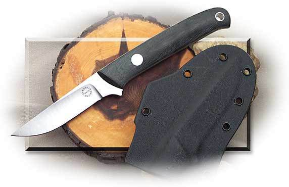 Dozier Canoe Knife - Left-Handed Horizontal Belt Sheath