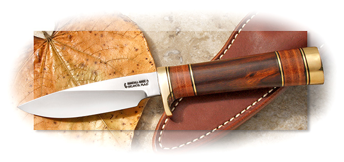 Randall Model 26 Pathfinder with Leather & Desert Ironwood and O-1 non-stainless high carbon steel