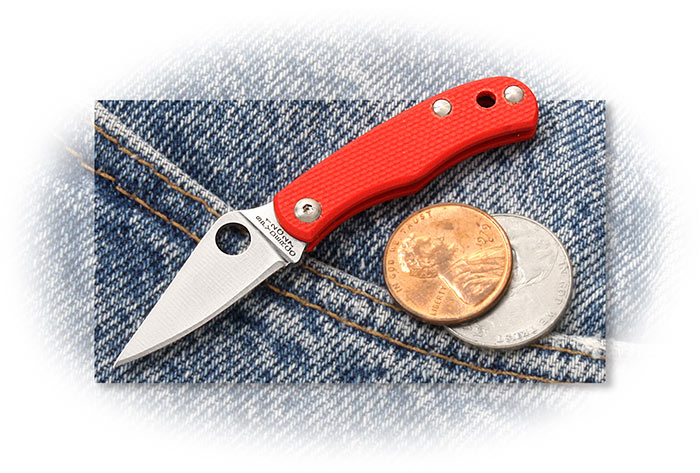 Spyderco Bug Red G-10
