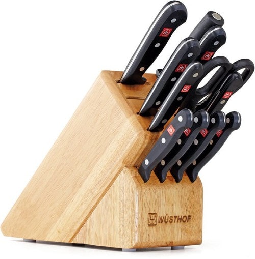 Wusthof Knife set with Wooden Knife Block