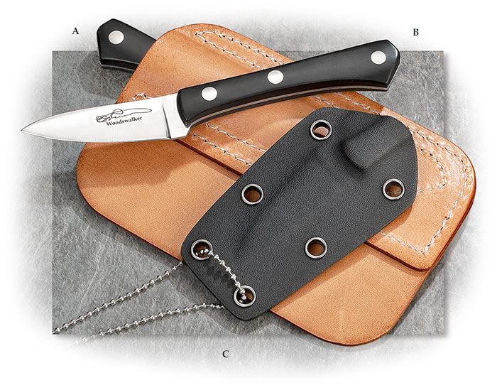 AG RUSSELL - WOODSWALKER - WITH LEATHER HIP POCKET SHEATH