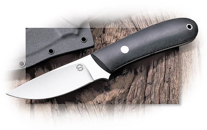 Arkansas Made Dozier Yukon Pro Skinner with Horizontal Sheath