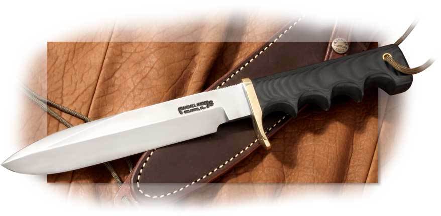 Randall Model 16 Dive with Black Micarta Handle