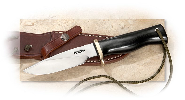 Randall Model 28 Woodsman Black Micarta