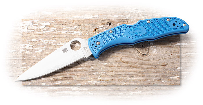 Spyderco Endura 4 Lightweight Blue