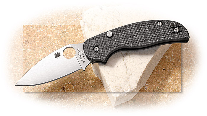 Spyderco Sage 6 Button Release Sprint Run