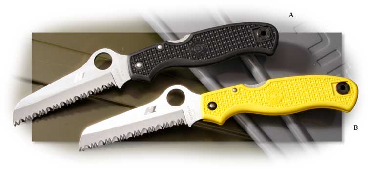 Spyderco Atlantic Salt - Yellow - Spyderedge